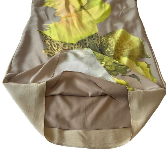 Tibi 100% Silk Floral Print Multicolor Mini Shift Dress 6 - Picture 9 of 16